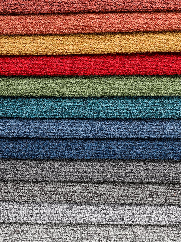 Коралловая петля полиэстер и льняные диваны ткани