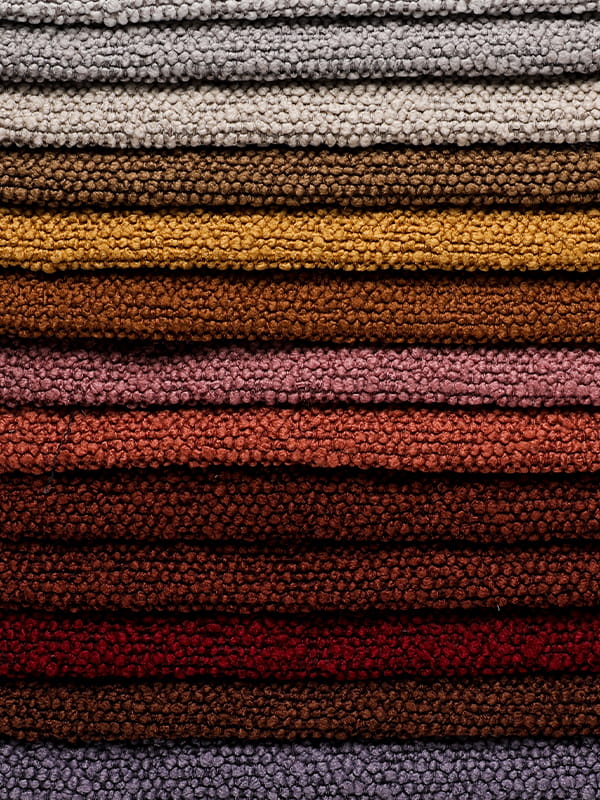 Dinoya Circle Yarn Polyester и льняные диваны ткани